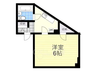 槻木ハイツ【1階】の間取り