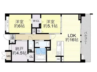 Green Hills 和【3階】の間取り