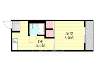 エクセレンスハイツ【5階】の間取り