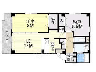 ファーストエステート【1階】の間取り