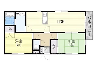 グレース【2階】の間取り