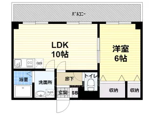 大阪府吹田市春日1丁目【マンション】の間取り