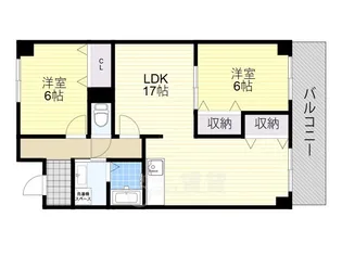 メゾンM&S【5階】の間取り