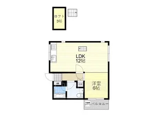 ウインディパークサイド【3階】の間取り