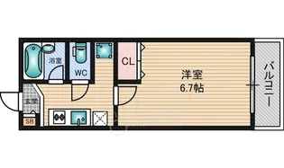 ルミナリィ上新庄【2階】の間取り