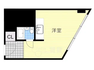 チサンマンション第8新大阪【5階】の間取り
