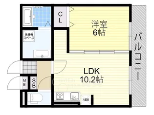 アルペンローゼ【2階】の間取り