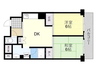 新大阪第2グリーンマンション【10階】の間取り