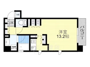 セイル江坂公園【5階】の間取り
