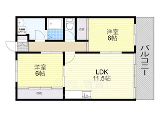 ボナール園【3階】の間取り