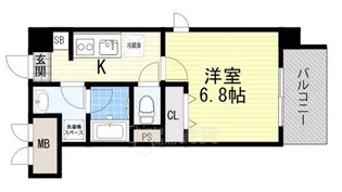 ピュール【2階】の間取り
