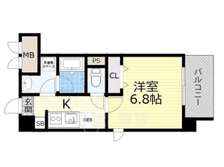 ピュール【3階】の間取り