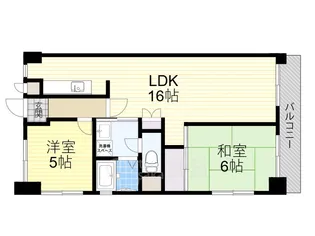 東光苑【5階】の間取り