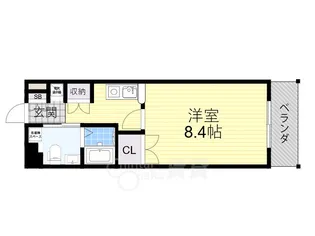 ルーセントパークショア【5階】の間取り