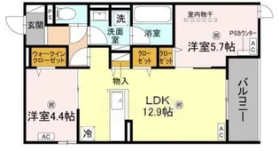 D-residence宇保町【3階】の間取り
