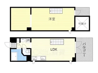 グラン トォータス【2階】の間取り