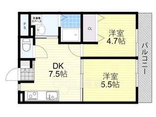 善【2階】の間取り