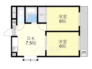 メゾン錦【4階】の間取り
