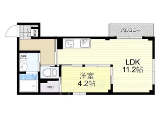 URBAN COURT 茨木春日【3階】の間取り