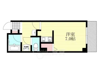 ポートラセーヌ【3階】の間取り