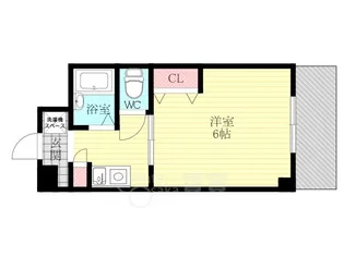 ルミエ新大阪【4階】の間取り