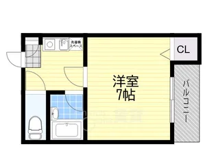 シャトーサンショウ【7階】の間取り