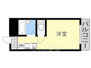 大阪府大阪市東淀川区東中島4丁目【マンション】の間取り