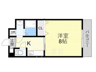 コンフォート生江【2階】の間取り