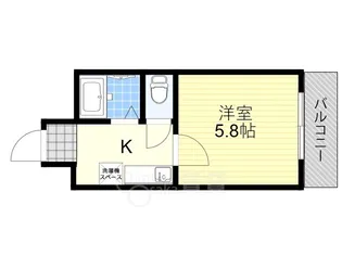 第8東昌ハイツ B棟【3階】の間取り