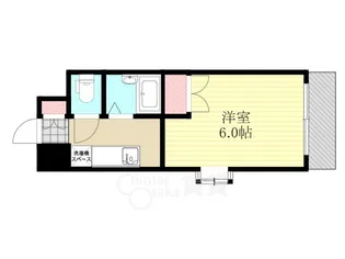 ローズコーポ西中島【10階】の間取り
