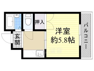 モアメゾンアオイ【2階】の間取り