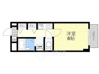 シェリール茨木【3階】の間取り