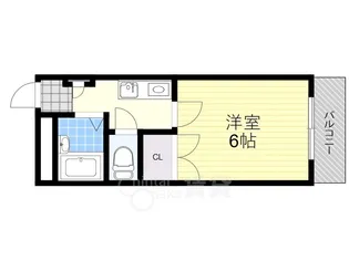 末広14番館【3階】の間取り