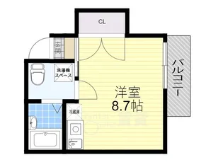 山手信栄ビル【3階】の間取り