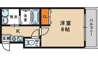 レジナコート【2階】の間取り