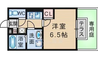 ヴェルドミール栄根【1階】の間取り