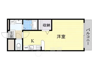 アンプルールフェールSHIBATA【2階】の間取り