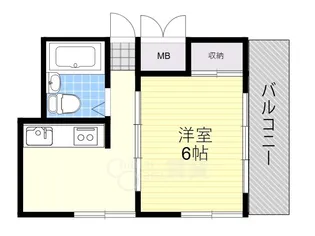 ハイツルエスト【2階】の間取り