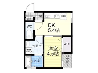 Luxe本庄東【2階】の間取り