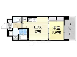 大阪府吹田市藤白台1丁目【マンション】の間取り