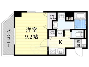 クリント ブライアント【7階】の間取り