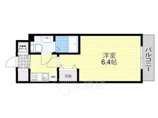 ファミーユ千里山西【1階】の間取り