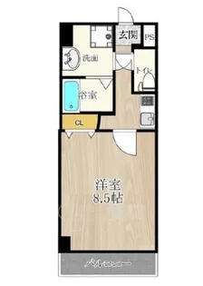 CITY SPIRE上新庄【5階】の間取り