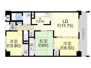 ロイヤルアネックス【2階】の間取り