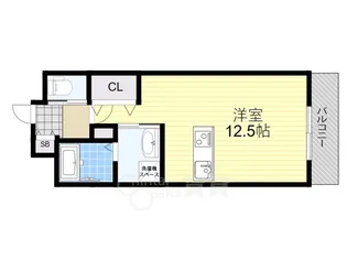 ヴィラDEGUCHI【2階】の間取り