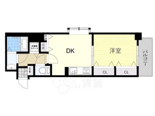 大阪府大阪市西淀川区千舟2丁目【マンション】の間取り
