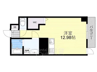 豊中ガーデンズコート【3階】の間取り