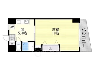 大拓ハイツ6【7階】の間取り