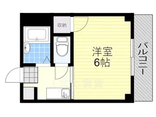 コリーヌ千里【1階】の間取り