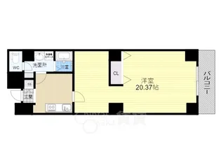 大阪府大阪市西区靱本町3丁目【マンション】の間取り